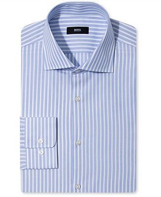 Blue and White Stripe Shirt