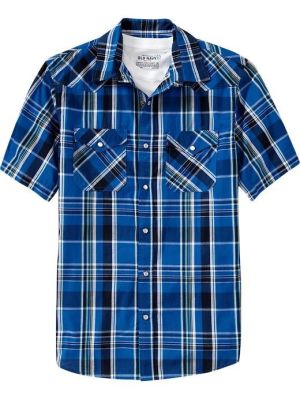 Blue Western Shirt
