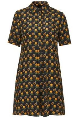 Boutique Marigold Shirt Dress