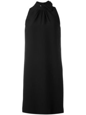 bow-neck dress