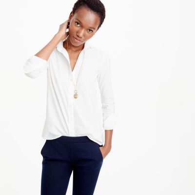 Boy Shirt in Classic White