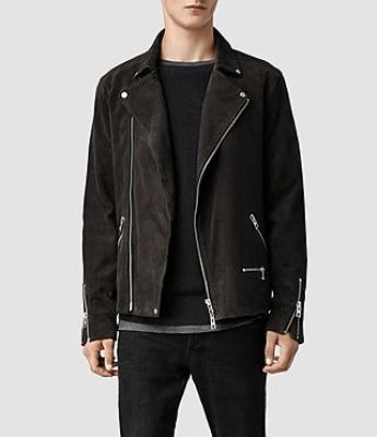 Bryning Leather Biker Jacket