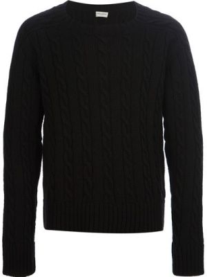 Cable knit sweater