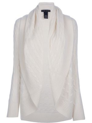 Cable knit sweater