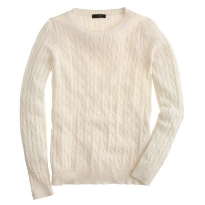 Cambridge Cable Crewneck Sweater