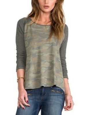 Camo Print Rock Tee