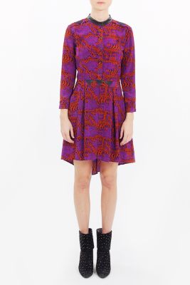 Captiva Crouching Tiger Print Dress
