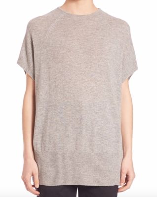 Cashmere Short Sleeve Pullover
