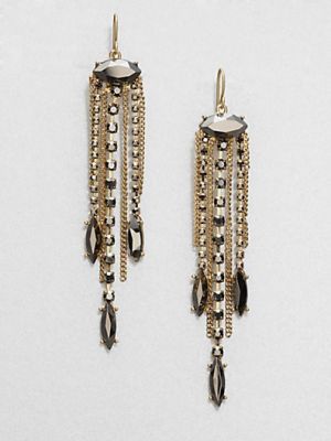 Chain Tassel Drop Earrings