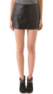 Charming Leather Skirt