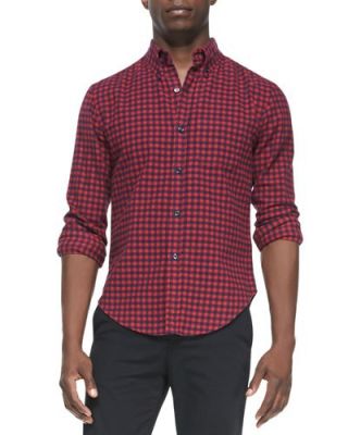 Check Button-Down Shirt