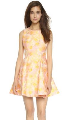 Cherry Blossom Fit & Flare Dress