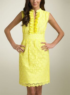 Circle Eyelet Dress