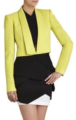 Claire Color-Blocked Layered Skirt