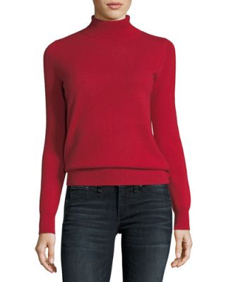  Classic Long-Sleeve Cashmere Turtleneck