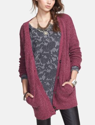 'Cloudy Day' Long Cardigan