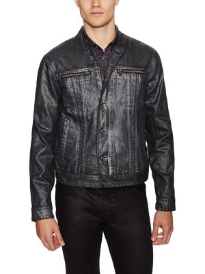 Coated Denim Jacket