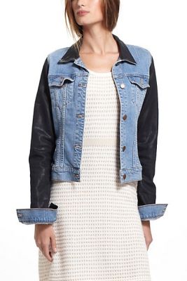 Coated Denim Jacket