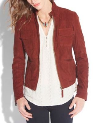 Colbie Suede Jacket
