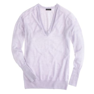 Collection Featherweight Cashmere Boyfriend V-Neck Sweater