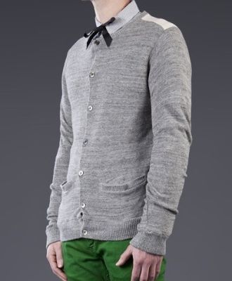 Combo Back Cardigan