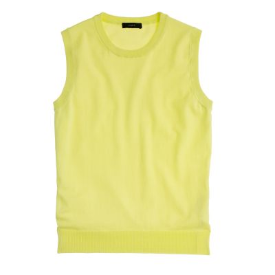 Cotton Jackie Shell in Pale Citrus