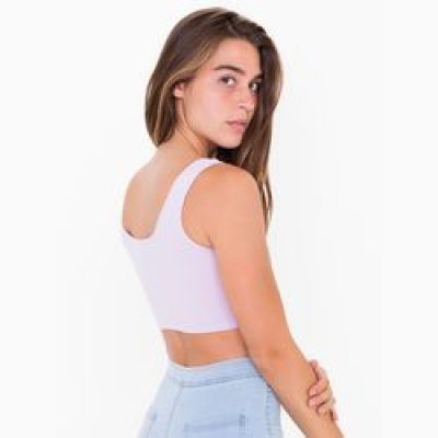 Cotton Spandex Crop Tank