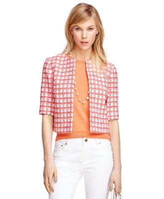 Cotton Three-Quarter Sleeve Jacket