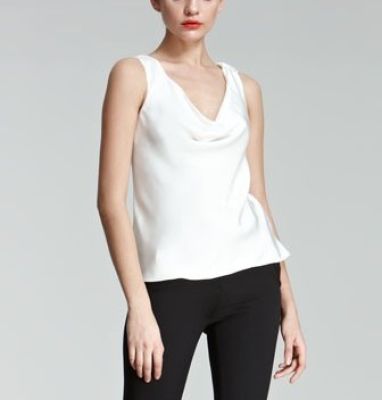 Cowl-Neck Shell