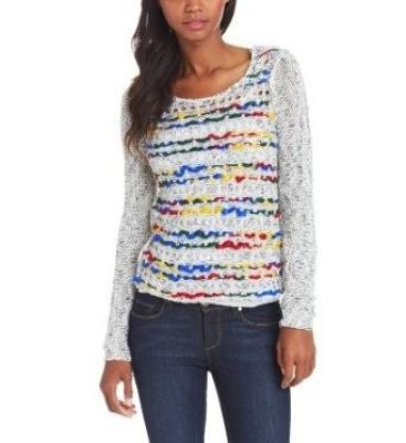 Crafty Mixed Yarn Sweater