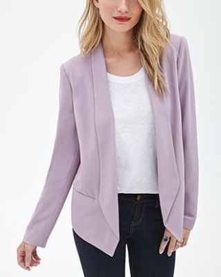 Crepe Shawl Collar Blazer