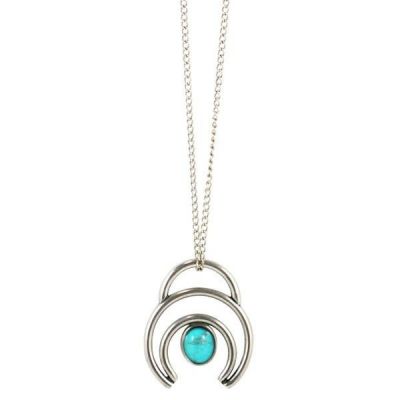 Crescent Pendant Necklace