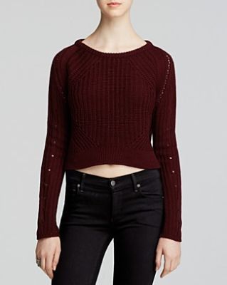 Crewneck Crop Pullover