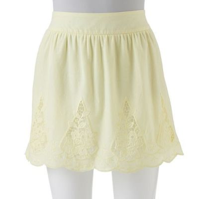 Crochet Trim Skirt