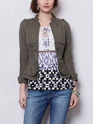 Cropped Field Jacket