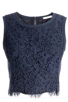 Cropped Lace Top