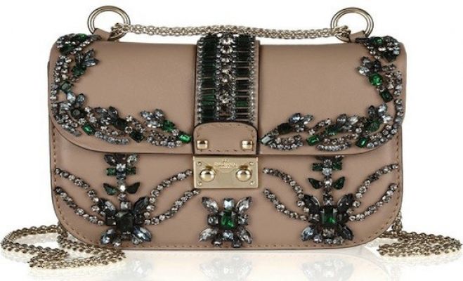 Glam Lock Crystal Bag