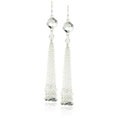 Crystal Tassel Earrings