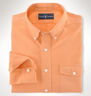 Custom-Fit Sun-Washed Oxford
