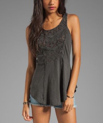 Day Tripper Tank in Black