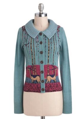 Deer Journal Cardigan