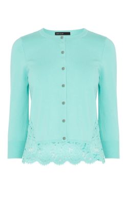 Delicate Lace Back Cardigan
