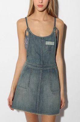 Denim Apron Dress