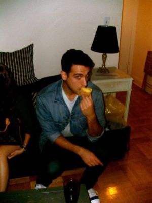 denim button down