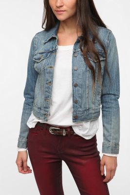 Denim Trucker Jacket - Destroyed Wash