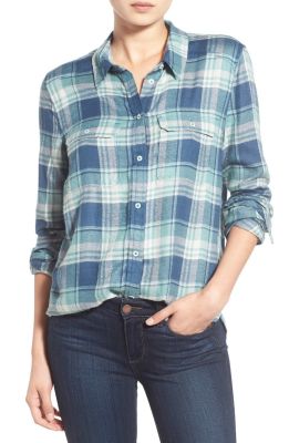 Denim 'Trudy' Plaid Shirt
