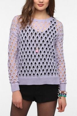 Destroyed Mesh Sweater