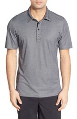 'Missow' Modern Trim Fit Piqué Polo
