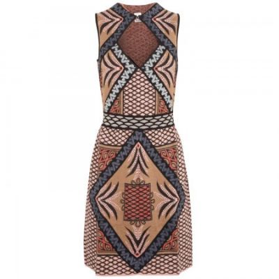 Diamond Intarsia Dress