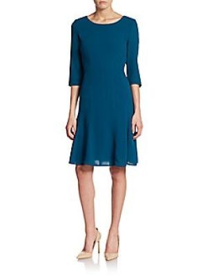 Dilmia Crepe A-Line Dress